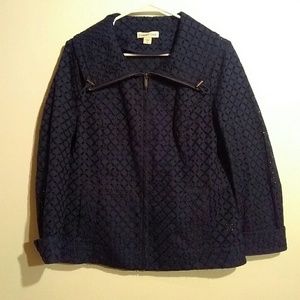 Coldwater Creek Medium Zip Jacket